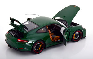 PORSCHE 911 (991) GT3 2018 DARKGREEN RED — фото 4