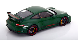 PORSCHE 911 (991) GT3 2018 DARKGREEN RED — фото 2