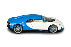 BUGATTI CHIRON ГОЛУБОЙ С БЕЛЫМ — фото 12