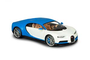 BUGATTI CHIRON ГОЛУБОЙ С БЕЛЫМ — фото 10