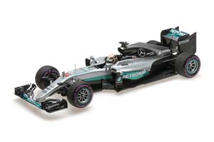 MERCEDES-AMG PETRONAS MOTORSPORT F1 W07 EQ POWER+ LEWIS HAMILTON WINNER ABU DHABI GP 2016 #44 L.E. 300 — фото 7