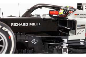 HAAS VF-20 GP ABU DHABI MICK SCHUMACHER 2020 LIMITED EDITION 696 PCS. МИК ШУМАХЕР — фото 5