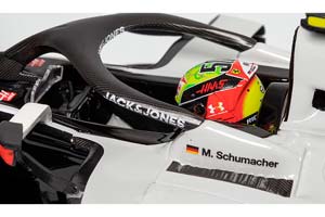 HAAS VF-20 GP ABU DHABI MICK SCHUMACHER 2020 LIMITED EDITION 696 PCS. МИК ШУМАХЕР — фото 6