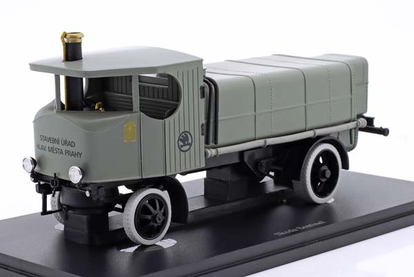 SKODA SENTINEL TANK TRUCK YEAR 1924 GRAY / ШКОДА СЕНТИНЕЛЬ АВТОЦИСТЕРНА 1924 СЕРЫЙ