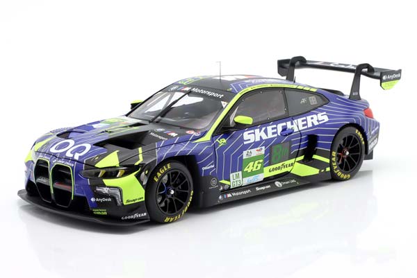 BMW M4 GT3 #46 24H LEMANS 2025 AL HARTHY, ROSSI, VAN DER LINDE / БМВ M4 ГТ3 24 ЧАСА ЛЕ-МАН АЛ ХАРТЙ РОССИ ФУРГОН ЛИНДЕ