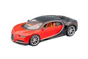 BUGATTI CHIRON 2016 RED / BLACK