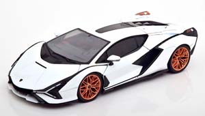 LAMBORGHINI SIAN FKP 37 2019, WHITE/BLACK