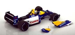 WILLIAMS RENAULT FW14B DRIVER: PATRESE 1992 — фото 6
