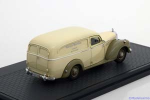 MERCEDES 220 LIEFERWAGEN AUTENRIETH 1952 CREME GREYGREEN — фото 2