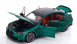 BMW G80 M3 2020 GREEN METALLIC CARBON / БМВ М3 ЗЕЛЕНЫЙ МЕТАЛЛИК — фото 3
