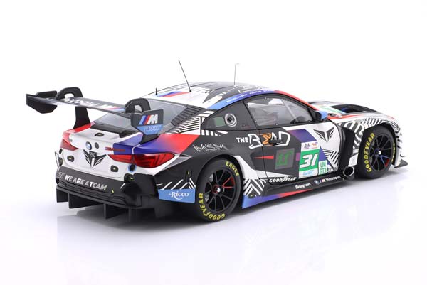 BMW M4 GT3 EVO #31 24H LEMANS 2025 THE BEND TEAM WRT / БМВ M4 ГТ3 ЭВО 24 ЧАСА ЛЕ-МАН БЕНД КОМАНДА ВРТ — фото 2