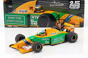 BENETTON B192 #19 MICHAEL SCHUMACHER 3RD ITALIEN GP — фото 3