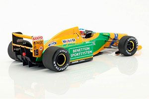 BENETTON B192 #19 MICHAEL SCHUMACHER 3RD ITALIEN GP — фото 2