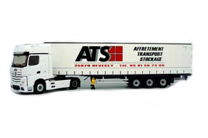 MERCEDES ACTROS 2 STREAMSPACE WITH SEMITRAILER ATS 2016 WHITE