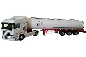 SCANIA STREAMLINE HIGHLINE WITH SEMI-TRALER TANK VODKA PYLA 2019