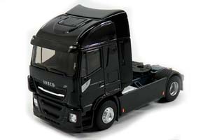 IVECO FIAT STRALIS 570XP TRACTOR TRUCK 2-ASSI (2016) - EXCLUSIVE CARMODEL, BRILLANT BLACK