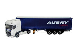 DAF XF MY 2017 SUPERSPACE CAB WITH SEMI-TRAILER AUBRY 2019