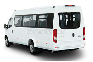 IVECO NEW DAILY 35-210 HI-MATIC MINIBUS 2019 WHITE — фото 2