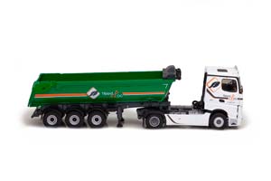 MERCEDES ACTROS 5 НИЗКАЯ КРЫША С ЛЮСТРОЙ С ПОЛУПРИЦЕПОМ-САМОСВАЛОМ TRANSLOC 2021 — фото 14