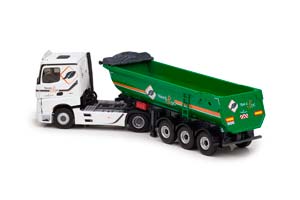 MERCEDES ACTROS 5 НИЗКАЯ КРЫША С ЛЮСТРОЙ С ПОЛУПРИЦЕПОМ-САМОСВАЛОМ TRANSLOC 2021 — фото 8