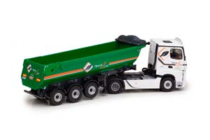 MERCEDES ACTROS 5 НИЗКАЯ КРЫША С ЛЮСТРОЙ С ПОЛУПРИЦЕПОМ-САМОСВАЛОМ TRANSLOC 2021 — фото 2
