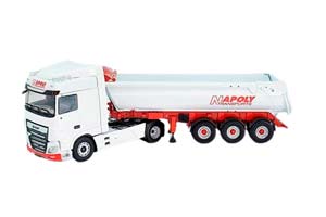 DAF XF480 MY17 С ПОЛУПРИЦЕПОМ-САМОСВАЛОМ NAPOLY TRANSPORTS 2021