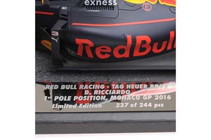 RED BULL TAG-HEUER RB12 1ST POLE POSITION GP MONACO 2016 — фото 3