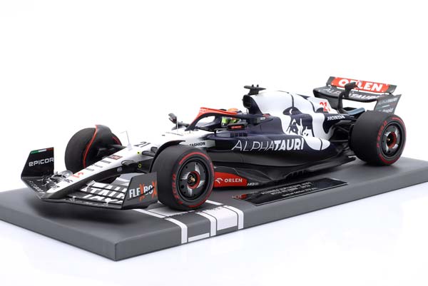 ALPHA TAURI AT04 DRIVER: DE VRIES 2023