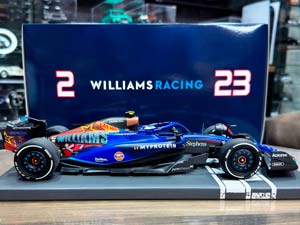 WILLIAMS RACING FW45 LOGAN SARGEANT LAS VEGAS GP 2023 / WILLIAMS ГОНОЧНЫЙ FW45 ЛОГАН САРДЖЕНТ ГРАН-ПРИ ЛАС-ВЕГАСА — фото 4