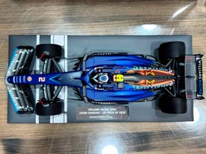WILLIAMS RACING FW45 LOGAN SARGEANT LAS VEGAS GP 2023 / WILLIAMS ГОНОЧНЫЙ FW45 ЛОГАН САРДЖЕНТ ГРАН-ПРИ ЛАС-ВЕГАСА — фото 9