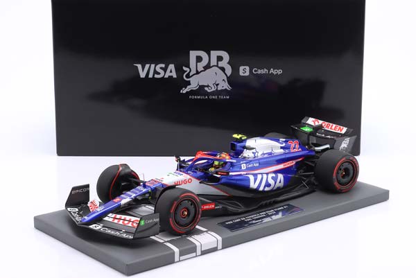 RB VCARB 01 #22 FORMULA 1 2024 YUKI TSUNODA / РЕД БУЛЛ 01 ФОРМУЛА-1 ЮКИ ЦУНОДА — фото 3
