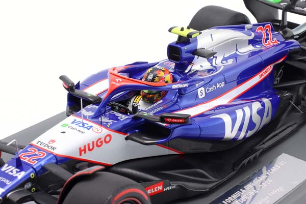 RB VCARB 01 #22 FORMULA 1 2024 YUKI TSUNODA / РЕД БУЛЛ 01 ФОРМУЛА-1 ЮКИ ЦУНОДА — фото 6
