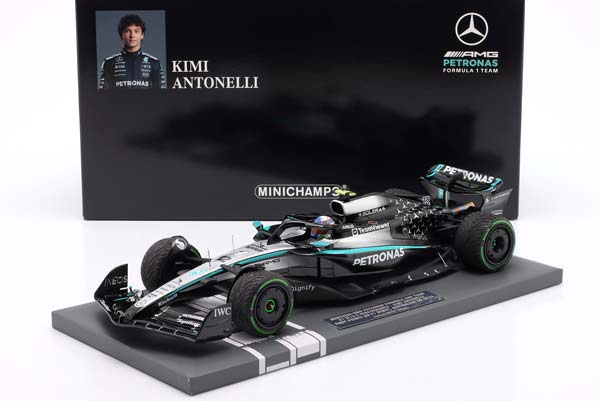 MERCEDES-AMG F1 W16 #12 4TH AUSTRALIAN GP FORMULA 1 2025 K. ANTONELLI / МЕРСЕДЕС-АМГ ФОРМУЛА-1 W16 4 МЕСТО ГРАН-ПРИ АВСТРАЛИИ КИМИ АНТОНЕЛЛИ — фото 3