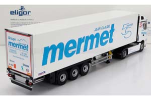 MERCEDES-BENZ ACTROS 5 TRUCK CASSONATO MERMET TRANSPORTS (2020), WHITE — фото 2