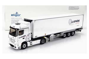 MERCEDES-BENZ ACTROS 5 1845 TRUCK SEMI-FRIGO LA SPHERE TRANSPORTS (2020), WHITE