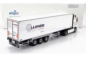 MERCEDES-BENZ ACTROS 5 1845 TRUCK SEMI-FRIGO LA SPHERE TRANSPORTS (2020), WHITE — фото 2