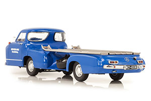 MERCEDES RENNTRANSPORTER "THE BLUE WONDER" YEAR 1955 BLUE / МЕРСЕДЕС ГОЛУБАЯ МЕЧТА СИНИЙ — фото 4