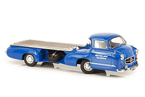 MERCEDES RENNTRANSPORTER "THE BLUE WONDER" YEAR 1955 BLUE / МЕРСЕДЕС ГОЛУБАЯ МЕЧТА СИНИЙ — фото 5