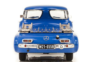 MERCEDES RENNTRANSPORTER "THE BLUE WONDER" YEAR 1955 BLUE / МЕРСЕДЕС ГОЛУБАЯ МЕЧТА СИНИЙ — фото 6