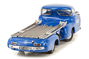 MERCEDES RENNTRANSPORTER "THE BLUE WONDER" YEAR 1955 BLUE / МЕРСЕДЕС ГОЛУБАЯ МЕЧТА СИНИЙ — фото 8