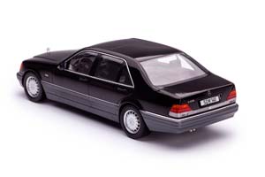 MERCEDES W140 S500 1994-98 BLACK / МЕРСЕДЕС 500 ЧЕРНЫЙ — фото 4