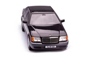 MERCEDES W140 S500 1994-98 BLACK / МЕРСЕДЕС 500 ЧЕРНЫЙ — фото 7