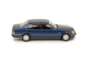 MERCEDES-BENZ S500 1994 W140 СИНИЙ МЕТАЛЛИК — фото 8