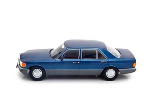 MERCEDES-BENZ 560 SEL W126 1985 СИНИЙ МЕТАЛЛИК — фото 3