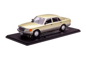 MERCEDES-BENZ 560SEL (W126) 1985 СВЕТЛО-ЗЕЛЕНЫЙ МЕТАЛЛИК — фото 9