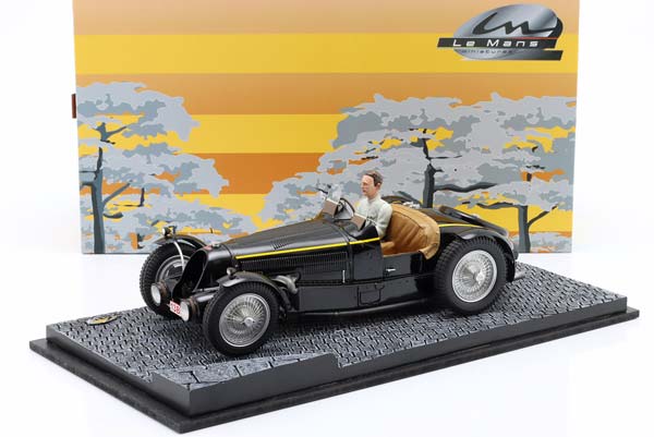 BUGATTI T59 KING OF BELGIUM YEAR 1934 BLACK / БУГАТТИ T59 КИНГ БЕЛЬГИЯ ЧЕРНЫЙ — фото 3