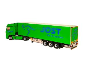 MERCEDES-BENZ ACTROS 5 C ПОЛУПРИЦЕПОМ "JOST" 2023 — фото 2