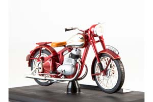 JAWA 250 PERAK 1948 RED/SILVER / JAVA 250 СЕРЕБРО 1948 КРАСНЫЙ/СЕРЕБРИСТЫЙ — фото 4