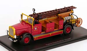 MAGIRUS MAYBACH KS25 FIRE DEPARTMENT STUTTGART 1929 RED ARTIKELNUMMER AUTOCULT: 12017 / МАГИРУС МАЙБАХ KS25 ПОЖАРНАЯ СЛУЖБА СТУТТГАРТ КРАСНЫЙ АРТИКУЛ AUTOCULT