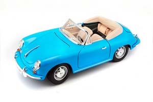 PORSCHE 356B CABRIOLET (1961), BLUE